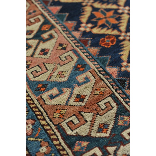 Antique Caucasian Rug, 4.4 x 6.5 For Sale - Image 9 of 11