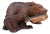 Japanese Kibori Kuma Carved Wooden Bear, 1950 For Sale