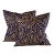 Textile Designer Vicki Payne Free Spirit Navy Blue & Taupe Brown Zebra Animal Print Pillow Covers- 3 Pieces For Sale - Image 7 of 8