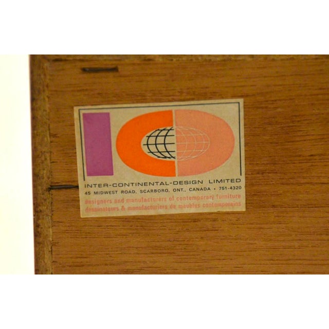 Modern Teak Dresser Chest by Icd For Sale - Image 10 of 10