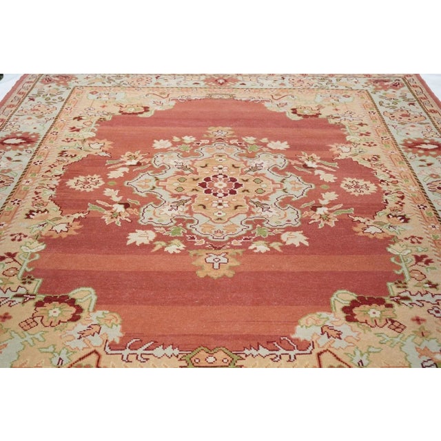 Oushak Rug 8' X 10' For Sale - Image 9 of 11