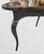Vintage Minton Spidell Newly Hand-Painted Faux Tortoiseshell Scalloped Game Table For Sale - Image 12 of 13