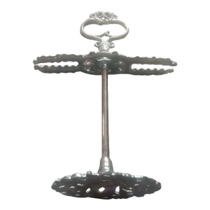1960s Exquisite Art Noveau Silver Plated Ornate Cutlery Stand