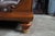 Late 20th Century Baker Furniture Stately Homes Tufted Brown Leather & Walnut Chatsworth Sofa For Sale - Image 12 of 15