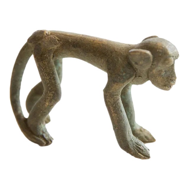 Oxidized Vintage African Monkey For Sale