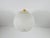 White Pendant Lamp attributed to Aloys Gangkofner for Peill and Putzler, 1970s For Sale - Image 3 of 9