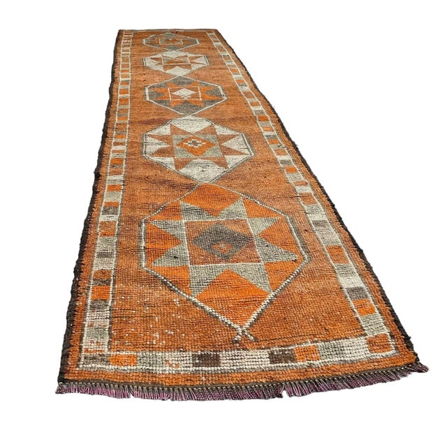 Vintage Traditional Kurdish Herki Rug, 1930s For Sale - Image 6 of 11