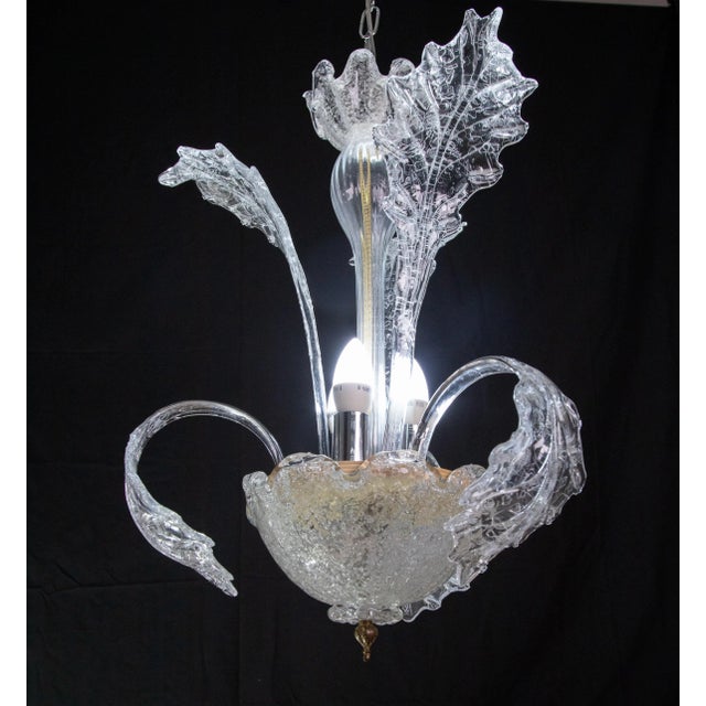 Vintage Murano Chandelier, 1970s For Sale - Image 10 of 12