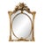 19th C. French Louis XV Giltwood Mirror With Etched Border Panels For Sale