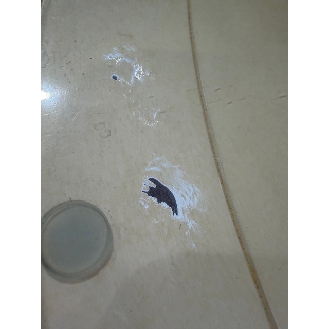 Beige Henredon Goatskin Lacquer Wood Dining Set For Sale - Image 8 of 12