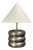 Mid-Century Modern French Silver Plated Table Lamp, 1950s For Sale