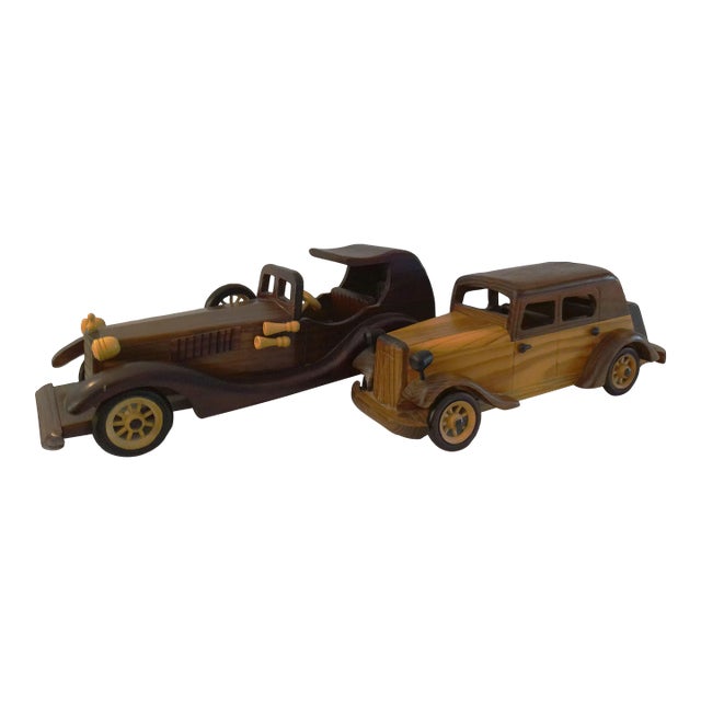 Vintage Model Wood Antique Cars For Sale