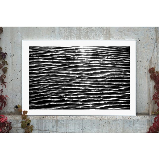 Contemporary 2021 "Tranquil Water Patterns" Contemporary Coastal Seascape Giclee Print For Sale - Image 3 of 8