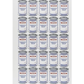 After Banksy, Tesco Value Cream of Tomato Soup Cans, 2006, Offset Print For Sale