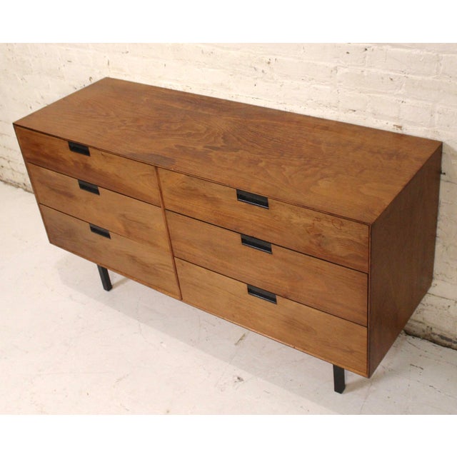 Mid-Century Modern Mid-Century Walnut Dresser Designed by Milo Baughman for Directional Furniture, Attributed For Sale - Image 3 of 15