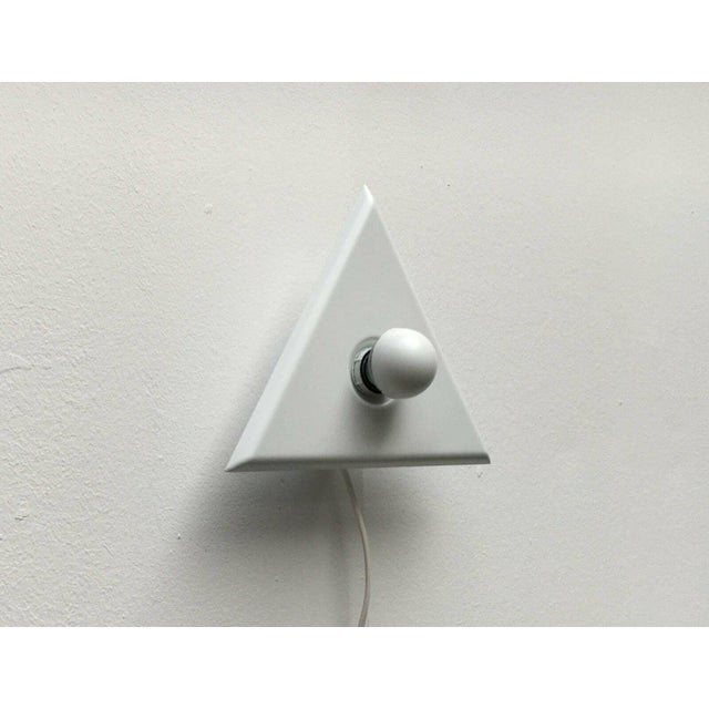Metal Mid-Century Modern Danish Metal Type 556 White Harlekin Sconces from Horn, 1960s, Set of 2 For Sale - Image 7 of 18