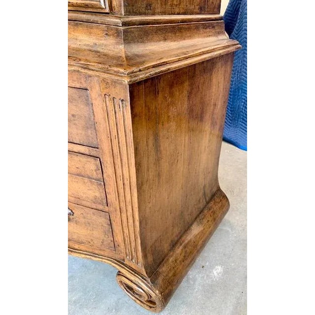 Wood Therien Studio Workshop Portugese Walnut Armoire For Sale - Image 7 of 10