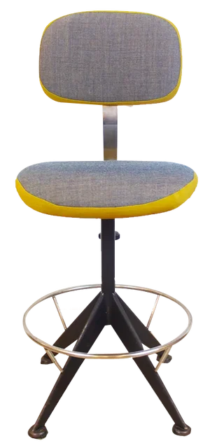 Vintage Desk Swivel Stool, Spain, 1960s