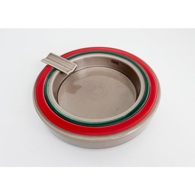 Ceramic Italian Ashtray Catchall by Baldelli For Sale - Image 7 of 8