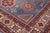 Art Nouveau Rustic Kazak Light Blue/Beige Wool Rug - 10'2''x12'10'' For Sale - Image 3 of 10