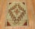 Ivory Vintage Zabihi Collection Small Camel Turkish Anatolian Rug - 3'2" x 4'3" For Sale - Image 8 of 8