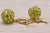 2000 - 2009 The Eucla: Peridot Dangle Disco Earrings in Yellow Gold, 2 Pieces For Sale - Image 5 of 8
