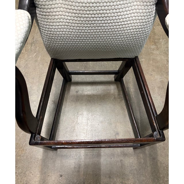 Early 18th Century Early 18th Century English Country Wing Chair For Sale - Image 5 of 6
