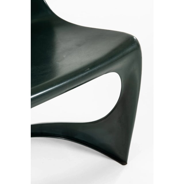 Danish A-Line 290 Dining or Outdoor Chairs by Steen Ostergaard for Cado, 1966, Set of 8 For Sale - Image 3 of 9