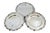 Silver Bread Plates with Engraving and Shells For Sale - Image 6 of 6