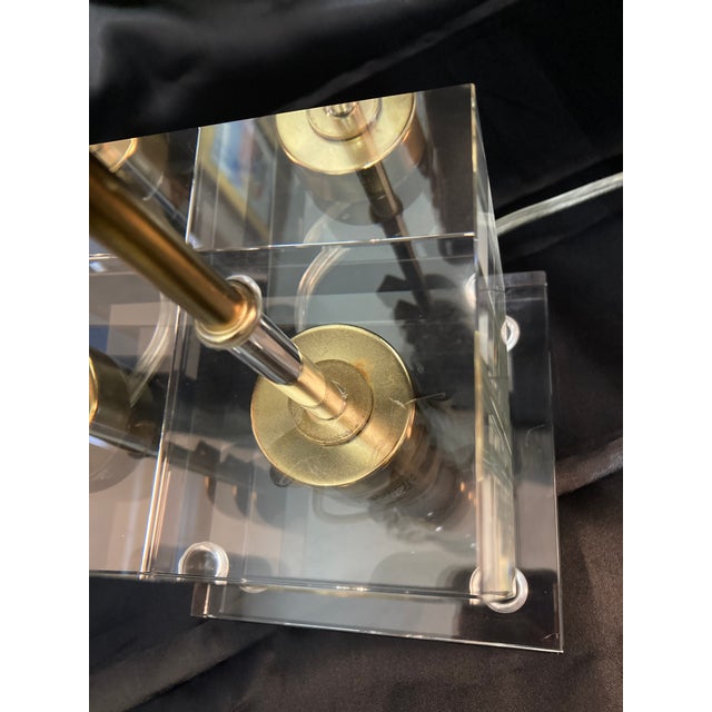 Victoria Hagan Early 21st Century Victoria Hagan Glass Table Lamp For Sale - Image 4 of 13