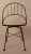 Set of Four Wrought Iron Swivel Chairs For Sale - Image 4 of 6