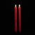 Kenneth Ludwig Chicago FIA Wick Red Taper Candle (Set of 2) For Sale - Image 4 of 4