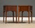 Kent Coffey 1960s Refinished Walnut and Rosewood King Nightstands by Kent Coffey Perspecta - A Pair For Sale - Image 4 of 10