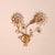 Mid-Century Modern Hollywood Regency Gold-Plated Brass Wall Lamps with Swarovski Crystals from Ernst Palme Palwa, 1960s, Set of 3 For Sale - Image 16 of 18