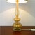 Beautiful large Murano glass table lamp from the 1960s with characteristic Barovier Toso gold glitter. This lamp consists...