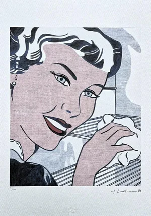 After Roy Lichtenstein, " the Refrigerator", 1990s, Silk-Screen