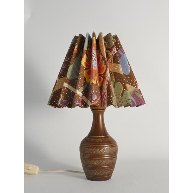 Brown Stoneware Model Number 59617 Table Lamp from Scheurich, West Germany, 1960s For Sale - Image 10 of 16