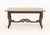 Rococo Style Walnut Extending Trestle Table For Sale - Image 11 of 11