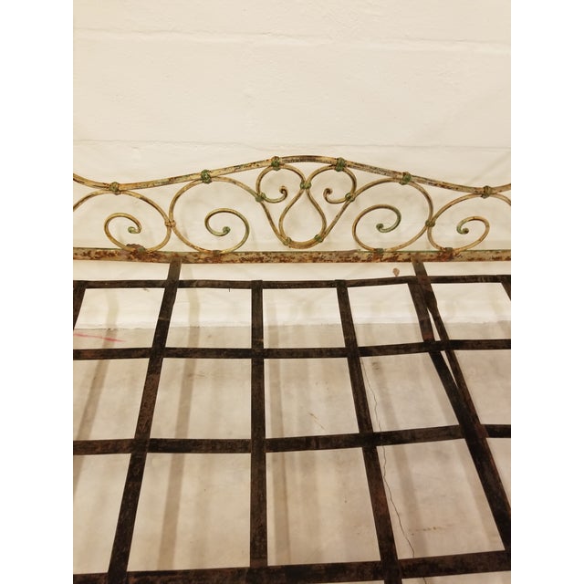 French Folding Iron Bed Chairish