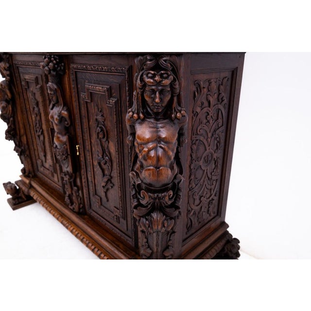 Antique French Cabinet, 1870 For Sale - Image 10 of 13