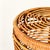 French Riviera Style Rattan Stool or Basket by Tito Agnoli, Italy, 1970s For Sale - Image 11 of 13