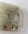 20th Century Chinese Carved Celadon Green Nephrite Jade Belt Buckle For Sale - Image 16 of 17
