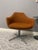 1960s Vintage, Mid Century Modern Vecta Group Swivel Chairs in Burnt Orange For Sale - Image 5 of 12