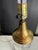 Mid-20th Century Signed Dresden German Cut Crystal & Brass Hollywood Regency Table Lamp For Sale - Image 9 of 12