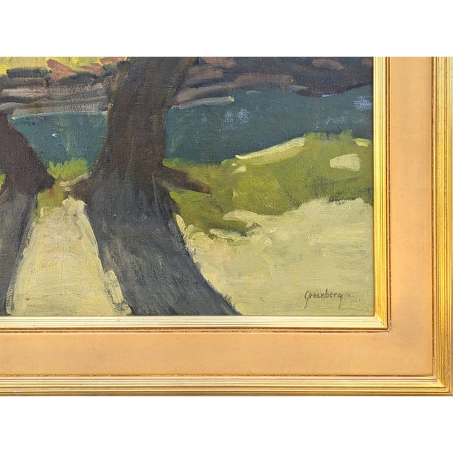 Paint Jerry Greenberg "Open Landscape" Contemporary Realistic East Texas Nature Landscape Painting, 2017 For Sale - Image 7 of 11