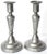 Pair of Antique 18th-Century French Pewter Candle Sticks For Sale - Image 10 of 10