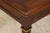 French Louis XVI Style Mahogany Coffee Table With Brass Sabots, Mid-20th Century For Sale - Image 10 of 16