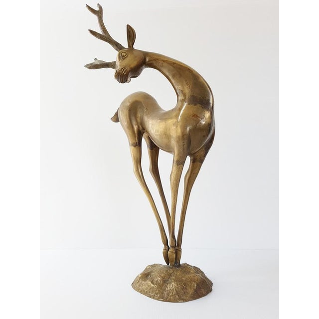 Good overall condition. Minor oxidation, as is typical. Height 60.5 cm. Length 37 cm. Width 16 cm. An absolutely...