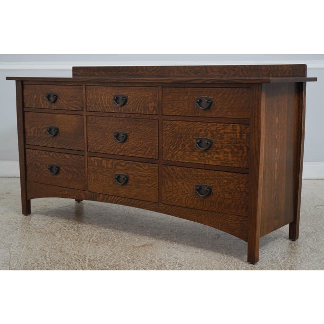 Age: c2005 Details: #31 Finish Arts & Crafts Style Dovetailed Drawer Construction L&JG Stickley Design High Quality...