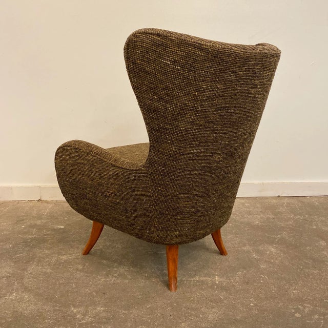 Arden Riddle Custom Club Chair by Arden Riddle For Sale - Image 4 of 11